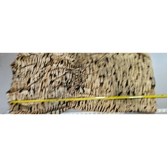 Rails‎ Womens L Ora Dress Tan Black Canyon Abstract Print Long Sleeve Tie Waist - Picture 9 of 13